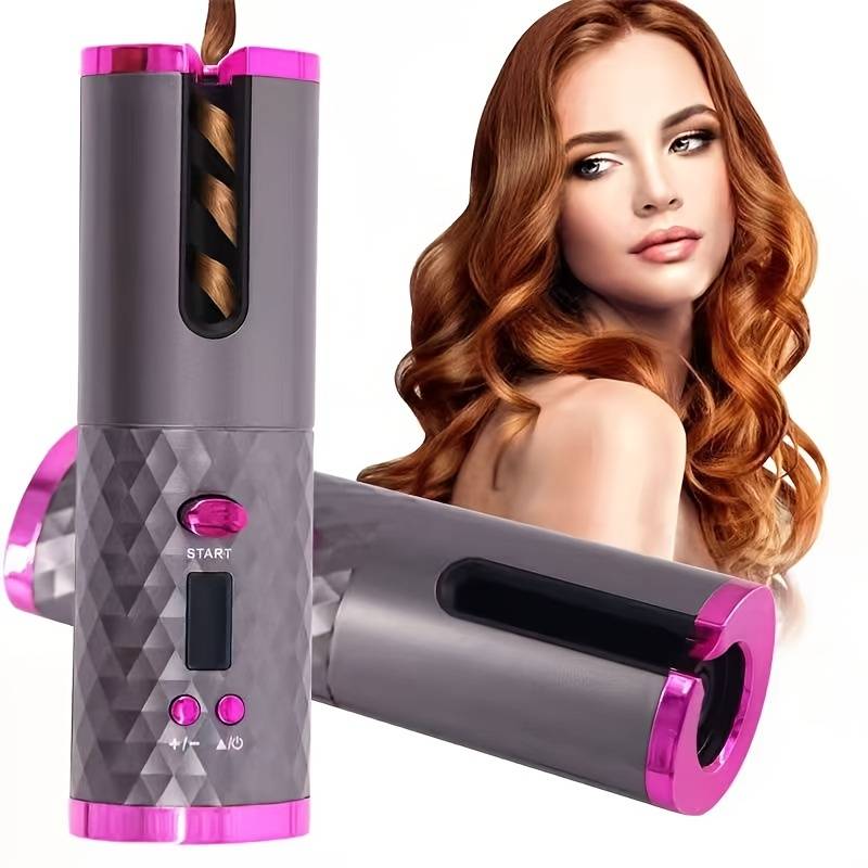 Wireless Hair Curler — Perfect Curls in Minutes, No Heat Damage