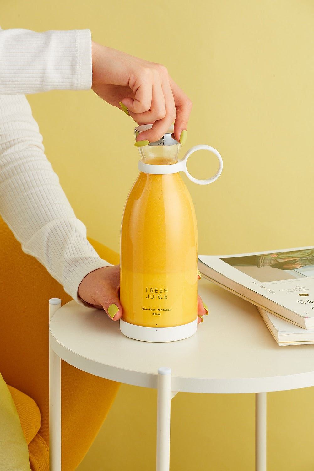 Portable Blender Bottle — Fresh Smoothies On the Go, Anytime